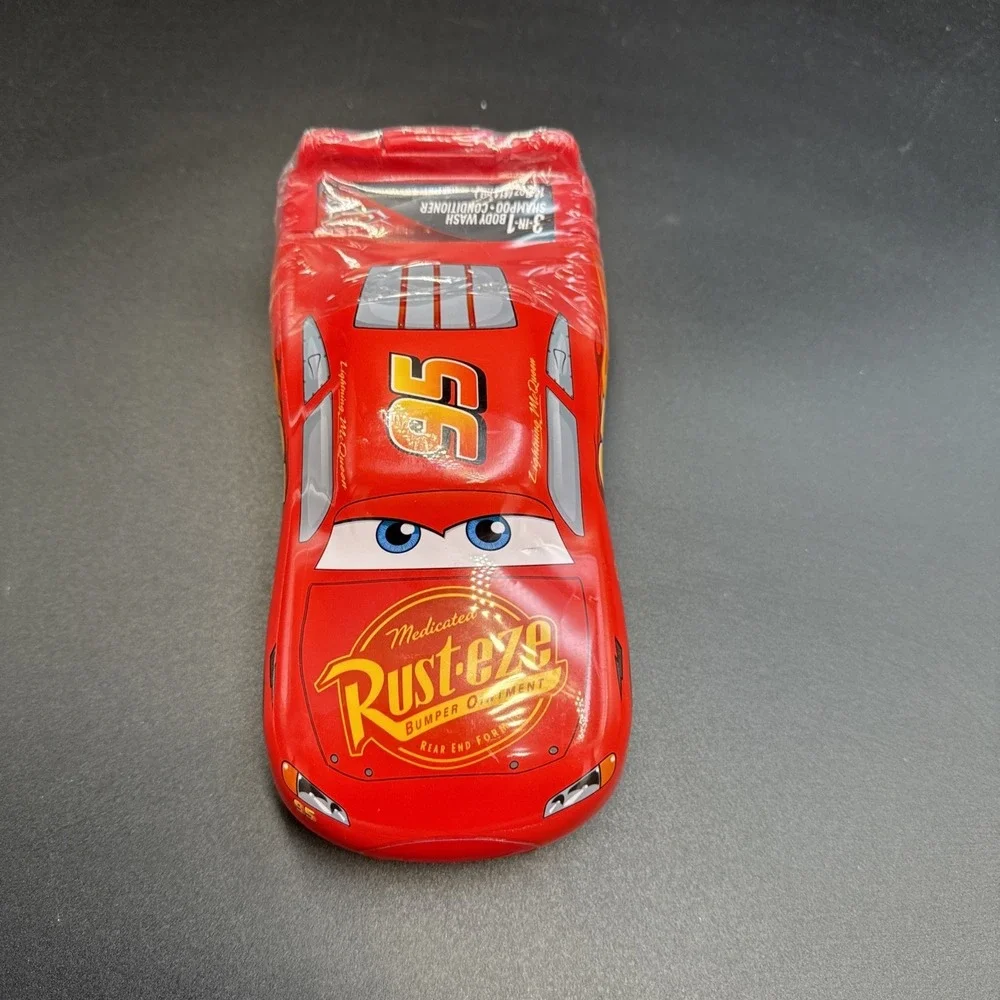 Disney Pixar Cars 3 Lightning McQueen 3-in-1 Body Wash Shampoo Conditioner Bath